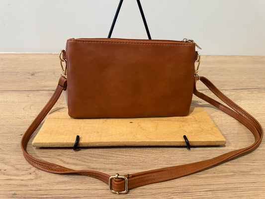 EVERYDAY CROSSBODY BAG - TAN