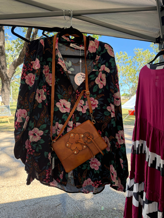 BOHO FLORAL SHIRT